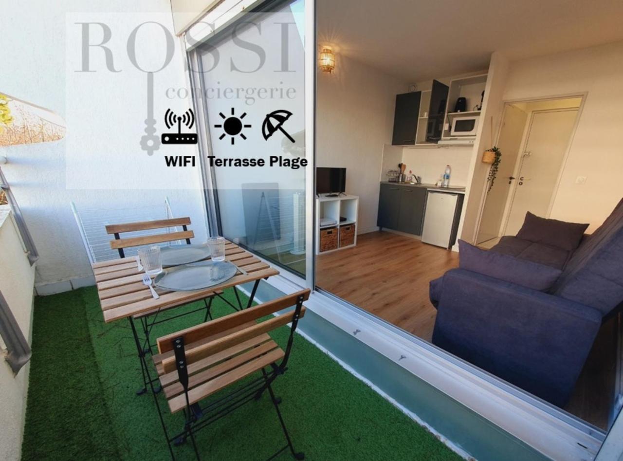 THALASSA STUDIO PLAGE 50 Mètres Commerce WIFI La Grande Motte Extérieur photo